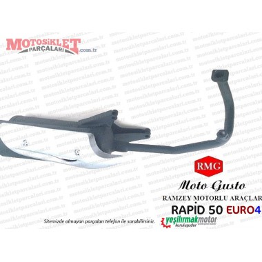 RMG Moto Gusto Rapid 50 EURO 4 Egzoz Komple