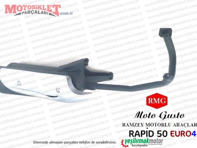 RMG Moto Gusto Rapid 50 EURO 4 Egzoz Komple