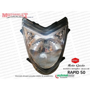 RMG Moto Gusto Rapid 50 Far Komple