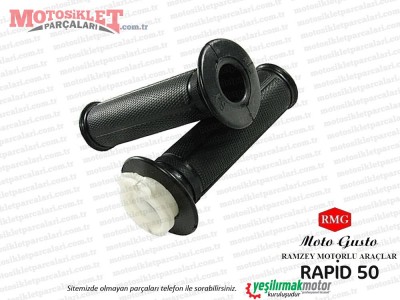 RMG Moto Gusto Rapid 50 Gaz Kolu ve Sol Elcik Takımı