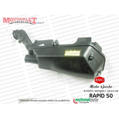 RMG Moto Gusto Rapid 50 Hava Filtresi Komple