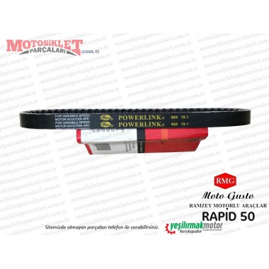 RMG Moto Gusto Rapid 50 Triger Kayışı Powerlink