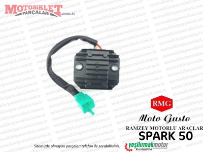 RMG Moto Gusto Spark 50 Konjektör, Regülatör