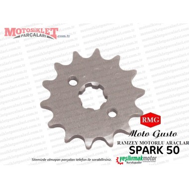 RMG Moto Gusto Spark 50 Zincir Ön Dişli