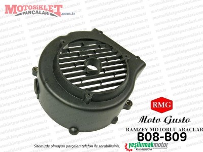 RMG Moto Gusto B08-B09 Scooter Motor Soğutma Fan Kapağı