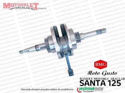 RMG Moto Gusto Santa 125 Krank