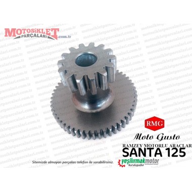 RMG Moto Gusto Santa 125 Marş Dişlisi