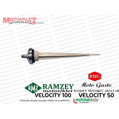 Ramzey, RMG Moto Gusto Velocity Yağ Tapası, Seviye Çubuğu