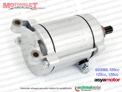 Asya Quswa QS100, QS125, QS150 Marş Motoru