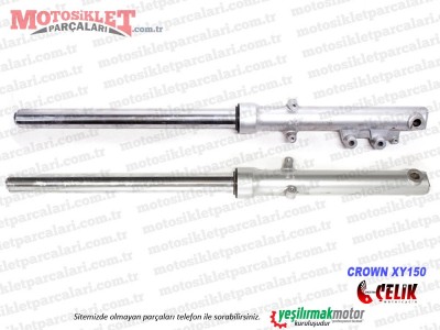 Çelik Crown XY150 Chopper Ön Amortisör Takımı(NOT BORU ÇAPI 33 MM)