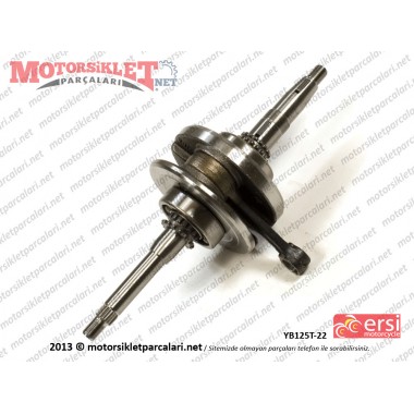 Ersi Motor YB125T-22 Krank - Komple