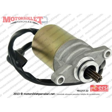 Ersi Motor YB125T-22 Marş Motoru - Komple