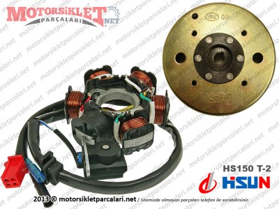 Hsun (Hisun) HS150 T-2 Manyeto, Alternatör - Komple