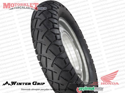 Honda Activa S 125cc Ön Dubleks Dış Lastik - 90/90-12 - Winter Grip Kışlık swallow