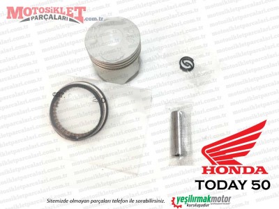 Honda Today 50 Piston Segman Seti