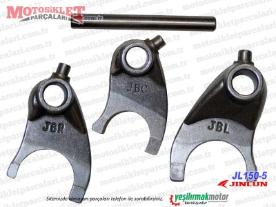 Jinlun JL150-5 Chopper Vites Hilalleri ve Mili Seti