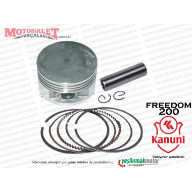 Kanuni Freedom 200 Piston Segman Seti