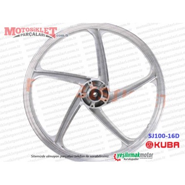 Kuba SJ100-16D Cub Ön Çelik Jant - MUADİL DİSK MODEL