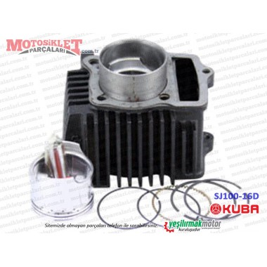 Kuba SJ100-16D Cub Silindir, Piston, Sekman Seti - MUADİL