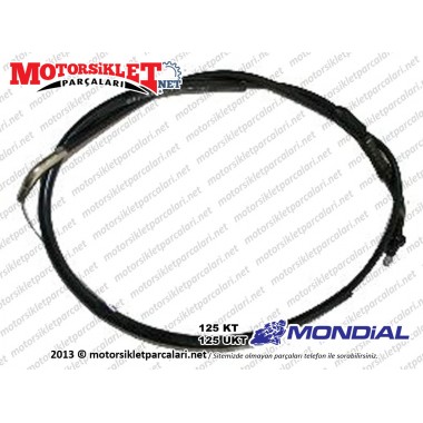 Mondial 125 KT, 125 UKT Gaz Teli