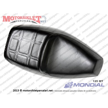 Mondial 125 MT Sele, Koltuk