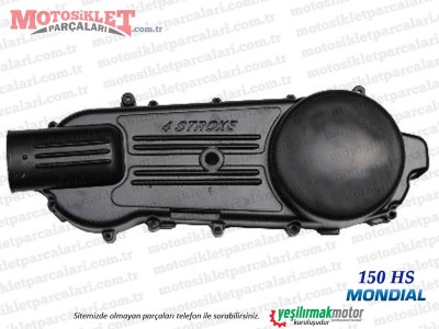 Mondial 150 HS Şanzıman Sol Kapak METALİK GRİ