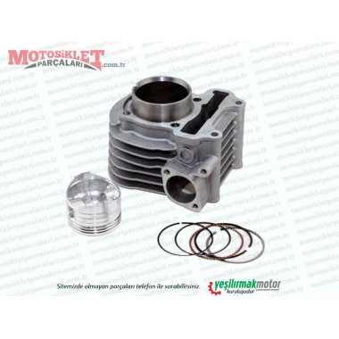 Motolux Ceo 110 Silindir Piston Segman Seti (ALP)