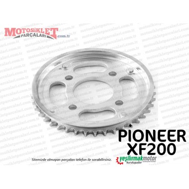 Pioneer XF200 Chopper Zincir Arka Dişli