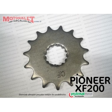 Pioneer XF200 Chopper Zincir Ön Dişli