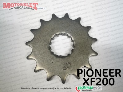 Pioneer XF200 Chopper Zincir Ön Dişli