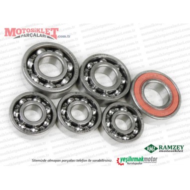 Ramzey Star 125 L, 150 L Şanzıman Rulman Takımı