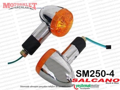 Salcano SM250-4 Chopper Ön Sinyal Takımı