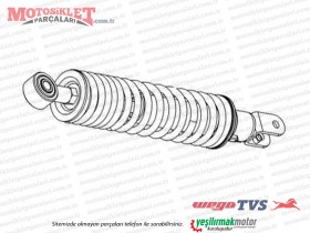 TVS Wego 110 Scooter Arka Amortisör - ADET