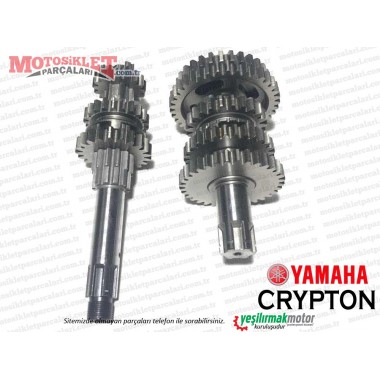 Yamaha Crypton Şanzıman Vites Dişli Seti