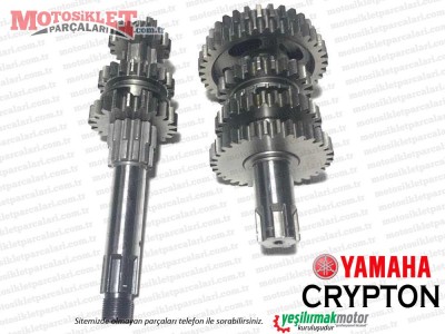 Yamaha Crypton Şanzıman Vites Dişli Seti