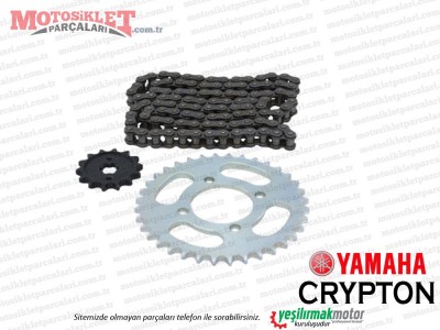 Yamaha Crypton Zincir Dişli Seti