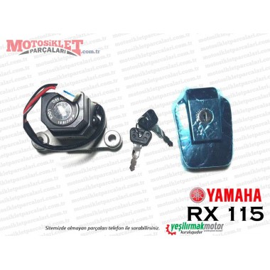 Yamaha RX 115 Kontak ve Depo Kapağı Set