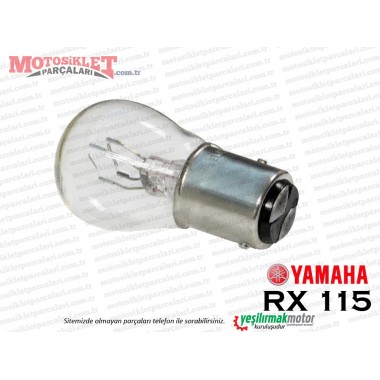 Yamaha RX 115 Stop Ampulü 6 v