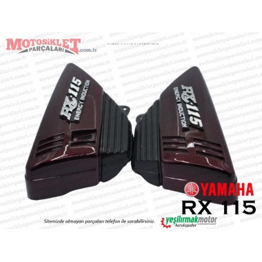 Yamaha RX 115 Yan Kapak Takım Bordo